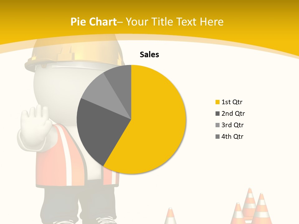 Isolated Rendered Guy PowerPoint Template