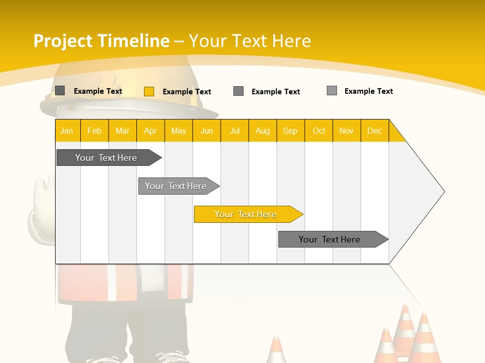 Isolated Rendered Guy PowerPoint Template