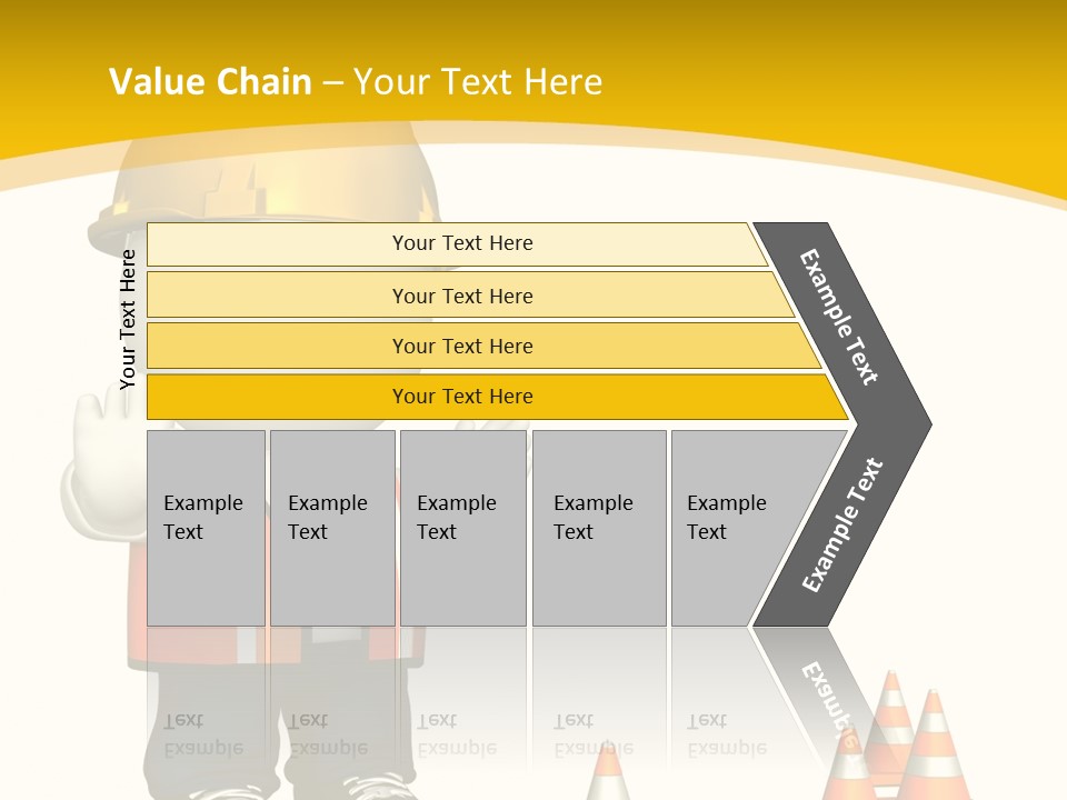 Isolated Rendered Guy PowerPoint Template