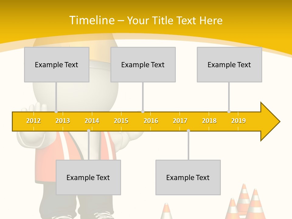 Isolated Rendered Guy PowerPoint Template