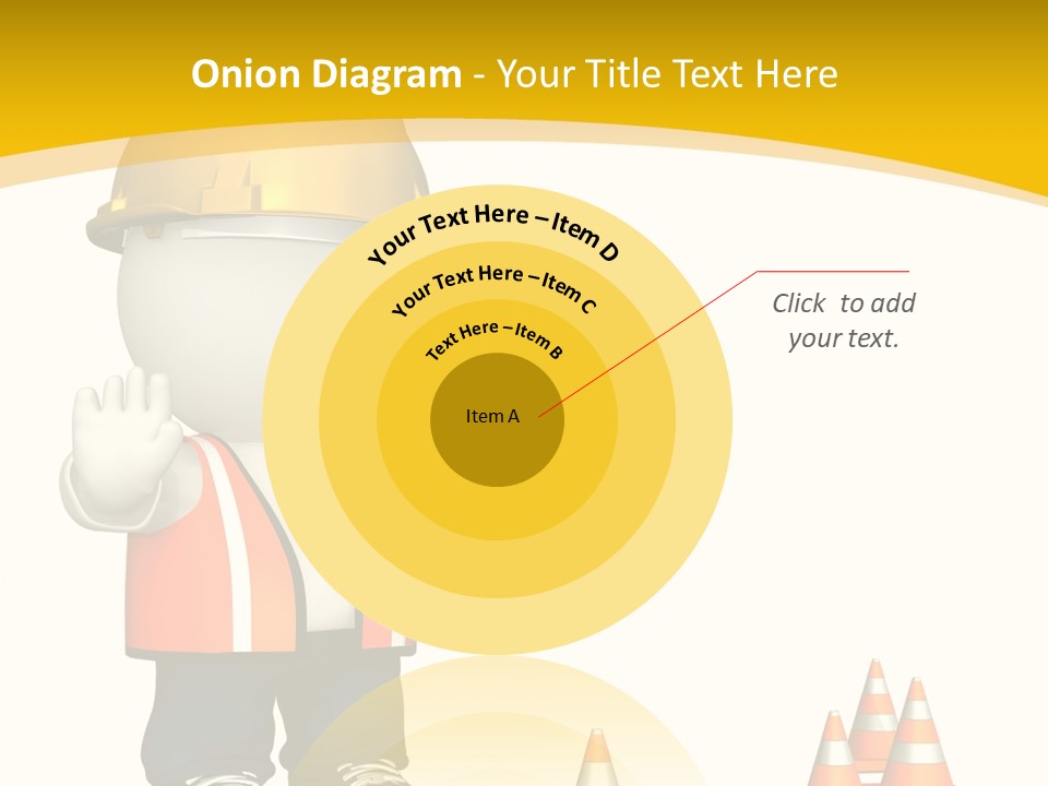 Isolated Rendered Guy PowerPoint Template