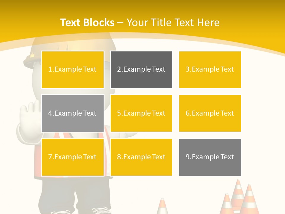 Isolated Rendered Guy PowerPoint Template