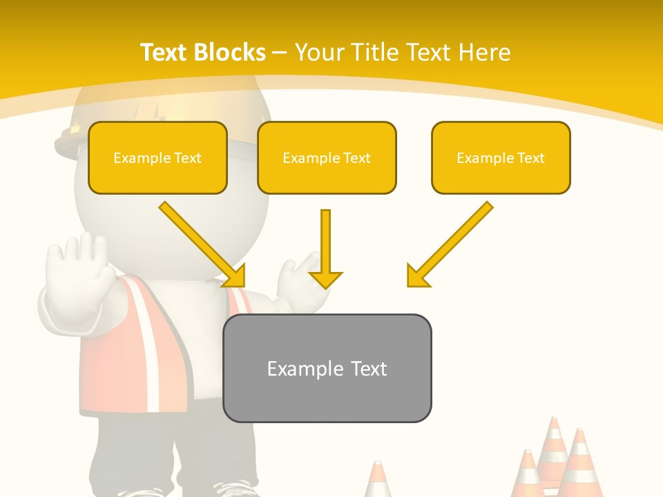 Isolated Rendered Guy PowerPoint Template