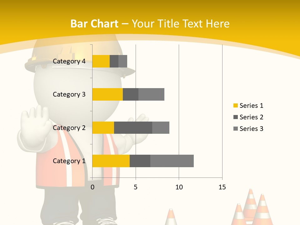 Isolated Rendered Guy PowerPoint Template