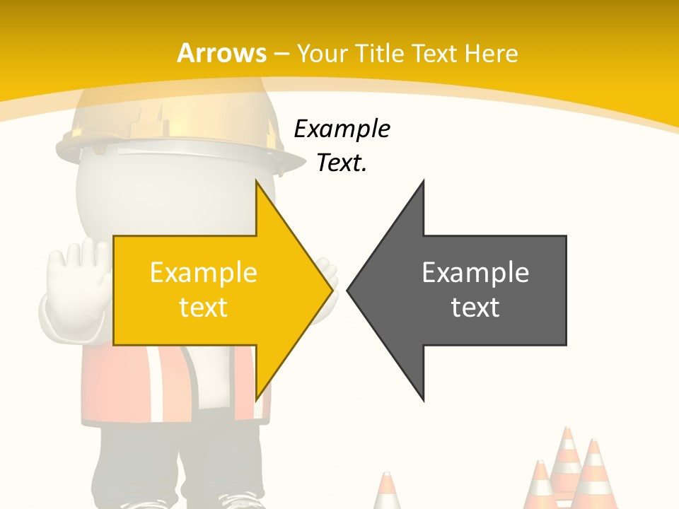 Isolated Rendered Guy PowerPoint Template