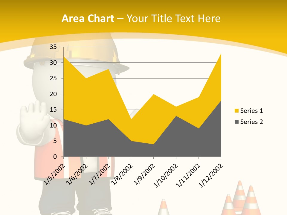 Isolated Rendered Guy PowerPoint Template
