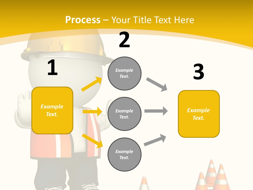 Isolated Rendered Guy PowerPoint Template