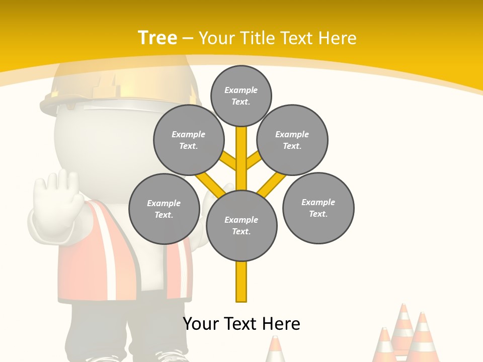 Isolated Rendered Guy PowerPoint Template
