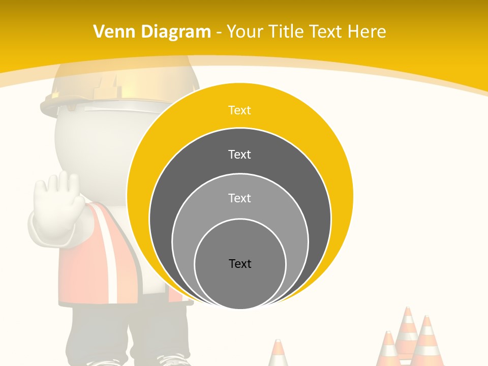 Isolated Rendered Guy PowerPoint Template