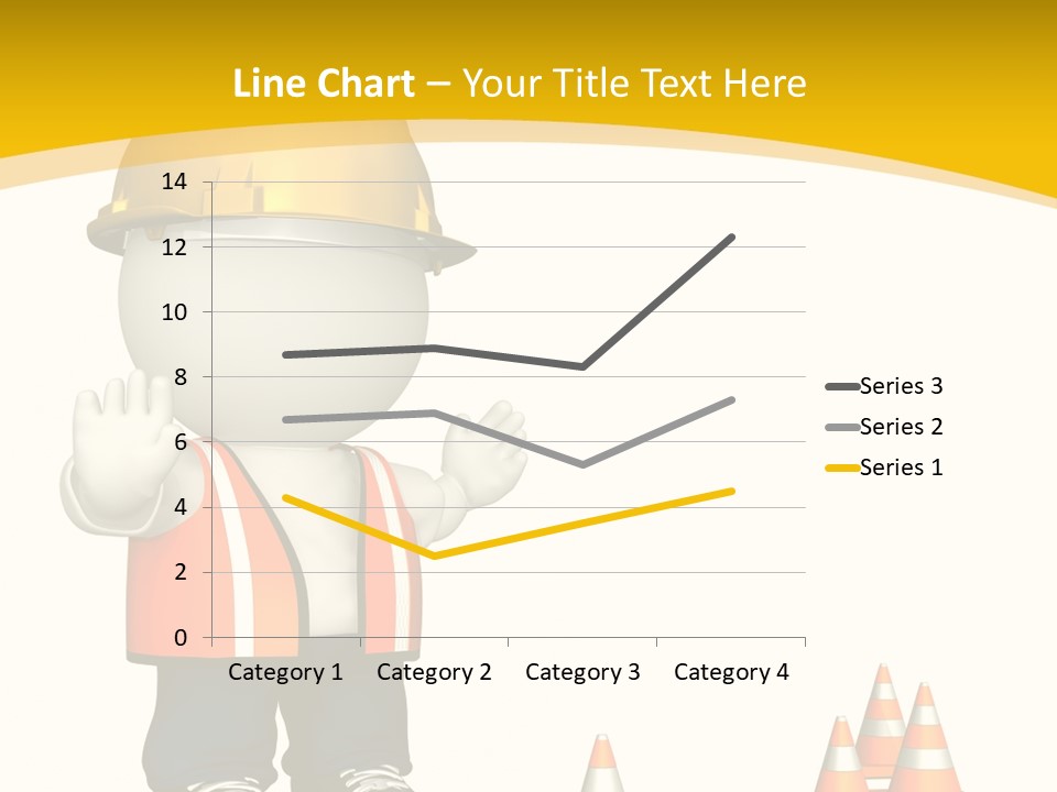Isolated Rendered Guy PowerPoint Template