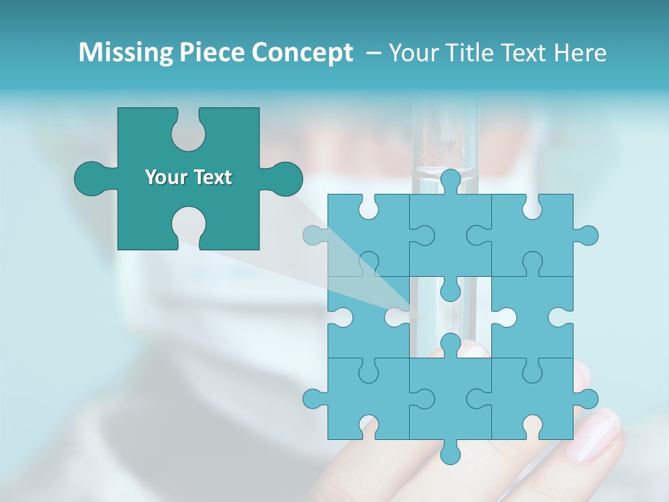 Vaccine Pharmacy Bottle PowerPoint Template