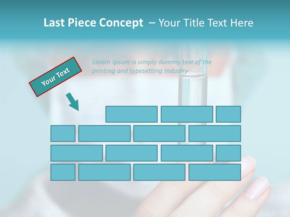 Vaccine Pharmacy Bottle PowerPoint Template