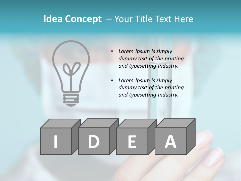 Vaccine Pharmacy Bottle PowerPoint Template