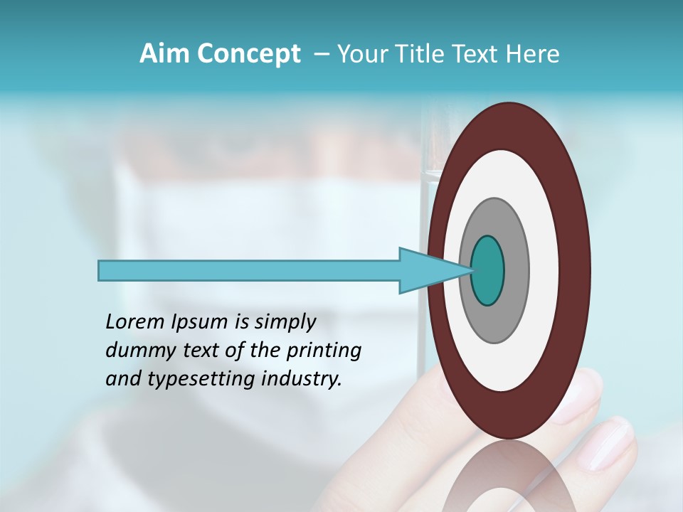 Vaccine Pharmacy Bottle PowerPoint Template