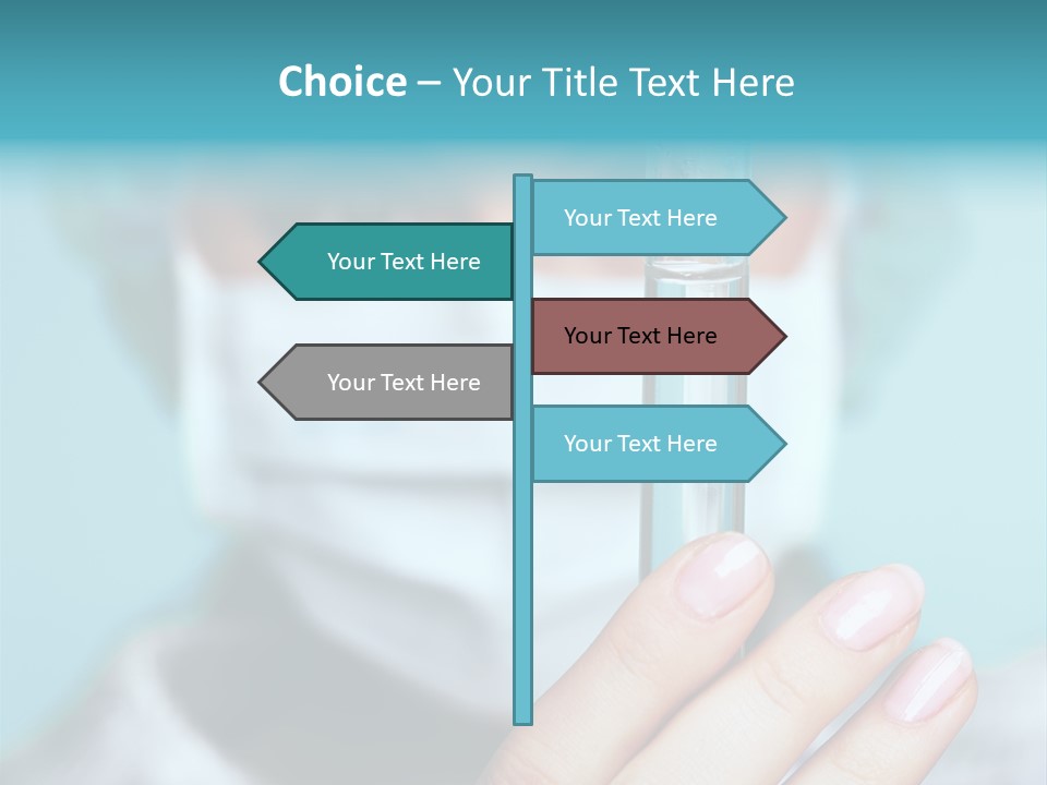 Vaccine Pharmacy Bottle PowerPoint Template