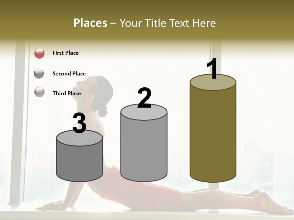 Sportswear Charming Exercise PowerPoint Template