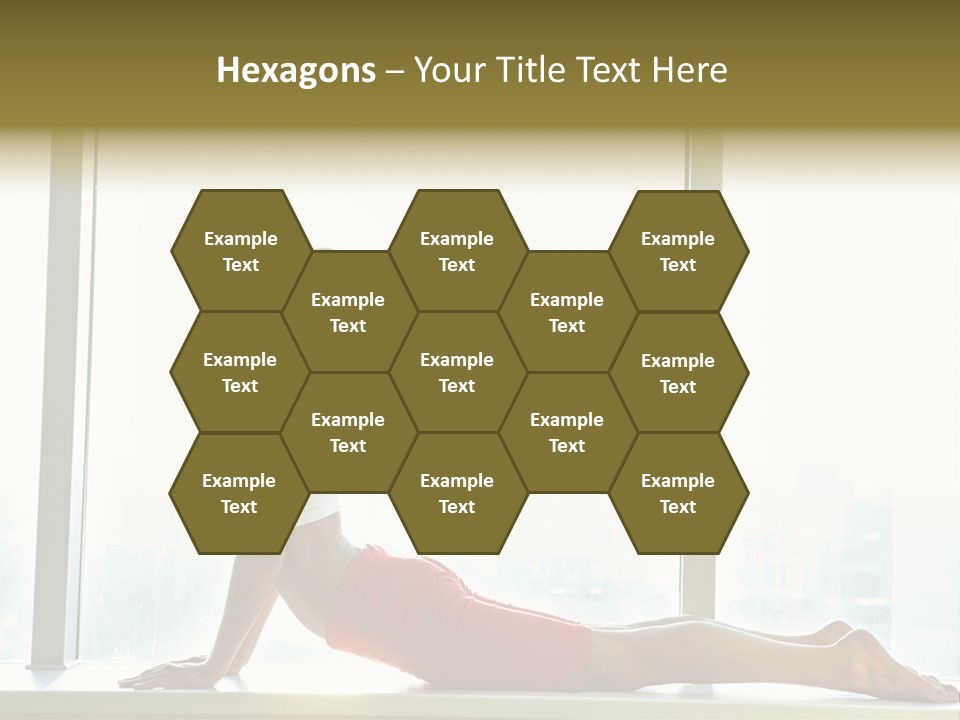 Sportswear Charming Exercise PowerPoint Template