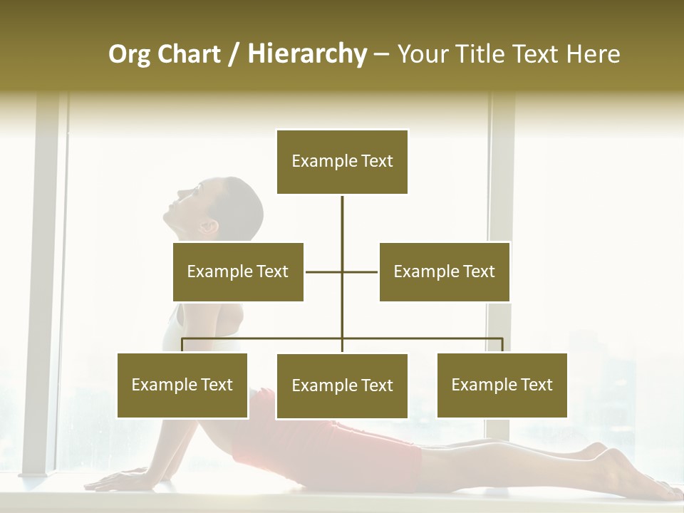 Sportswear Charming Exercise PowerPoint Template