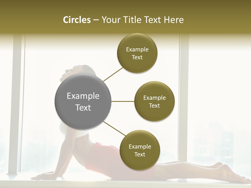 Sportswear Charming Exercise PowerPoint Template