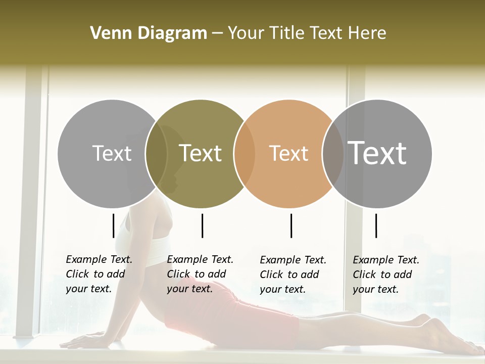 Sportswear Charming Exercise PowerPoint Template