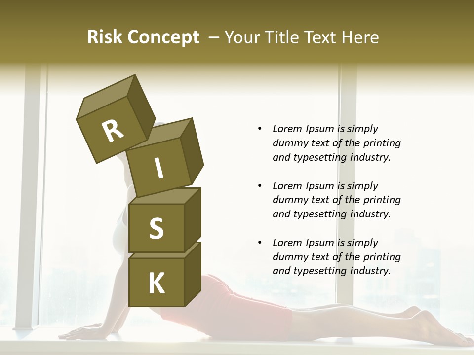 Sportswear Charming Exercise PowerPoint Template