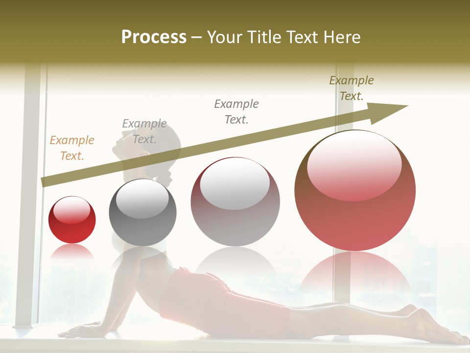 Sportswear Charming Exercise PowerPoint Template