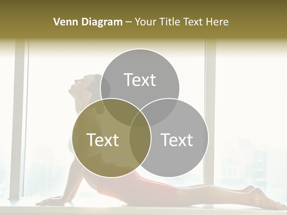 Sportswear Charming Exercise PowerPoint Template