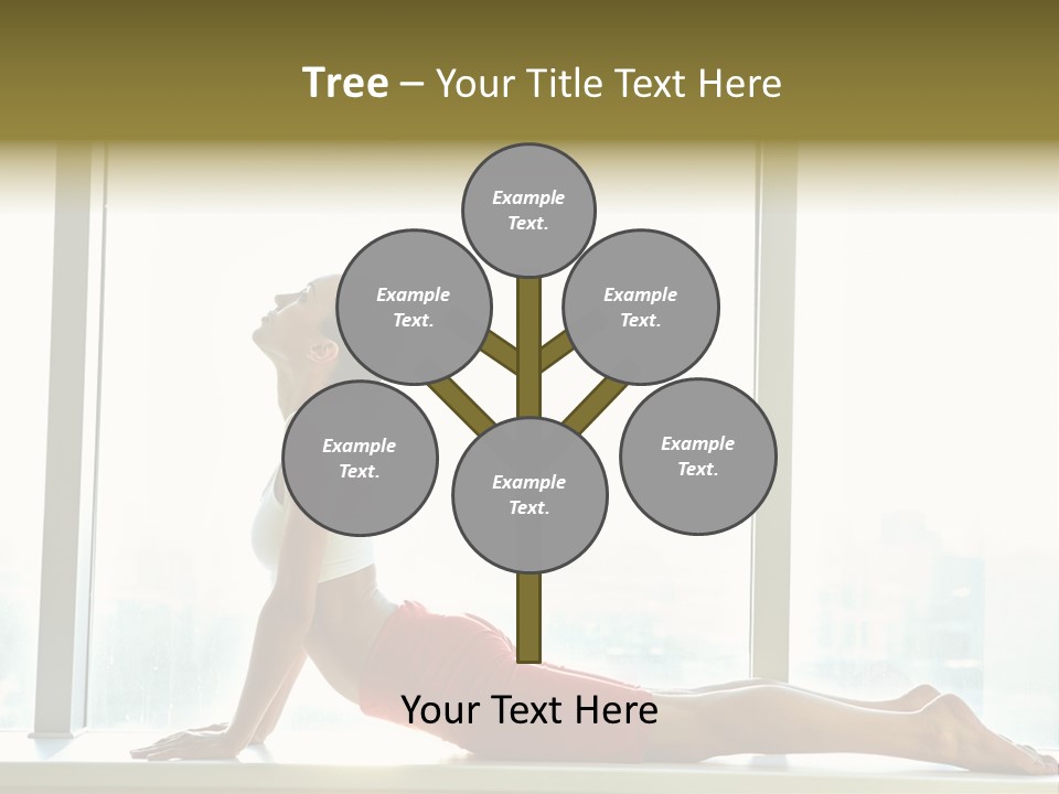 Sportswear Charming Exercise PowerPoint Template