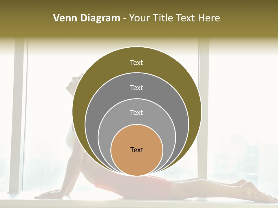 Sportswear Charming Exercise PowerPoint Template