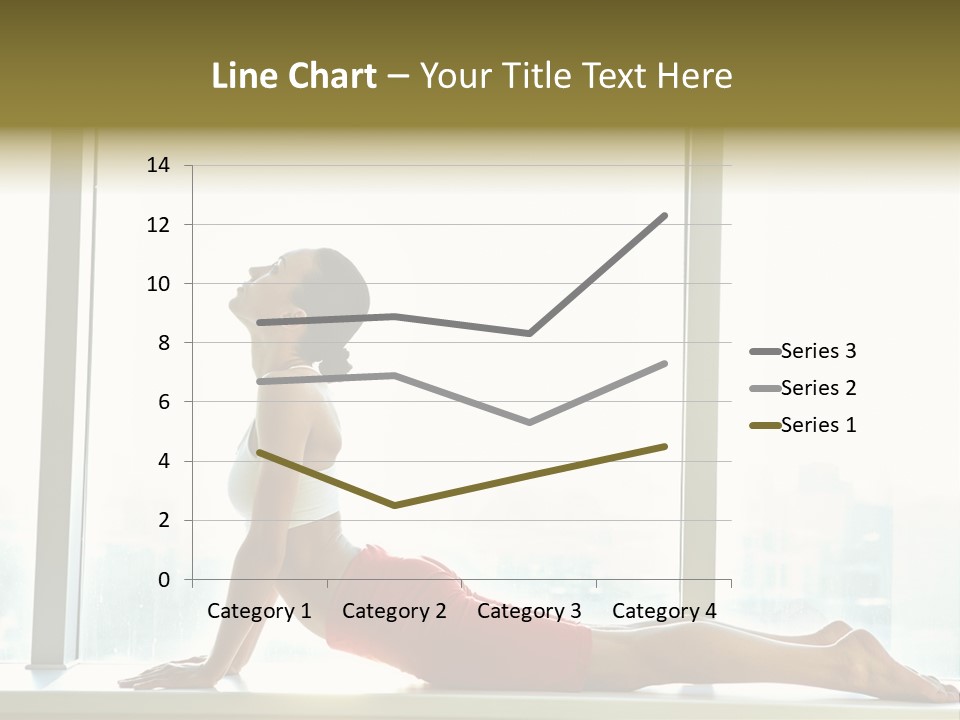 Sportswear Charming Exercise PowerPoint Template