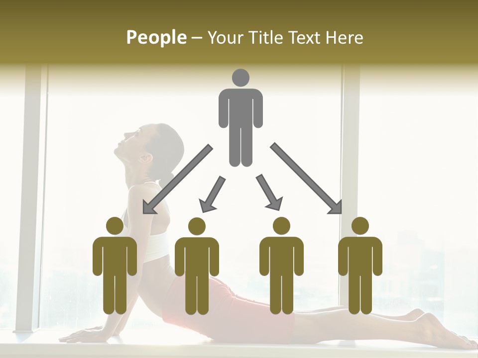 Sportswear Charming Exercise PowerPoint Template