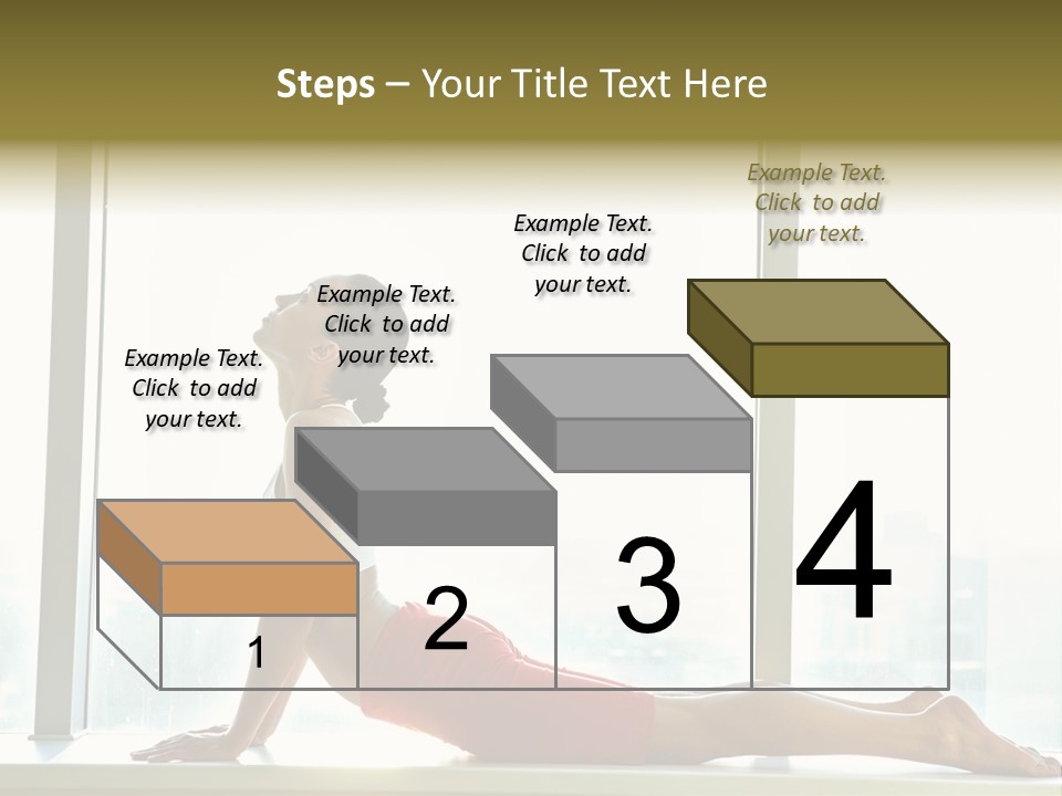 Sportswear Charming Exercise PowerPoint Template