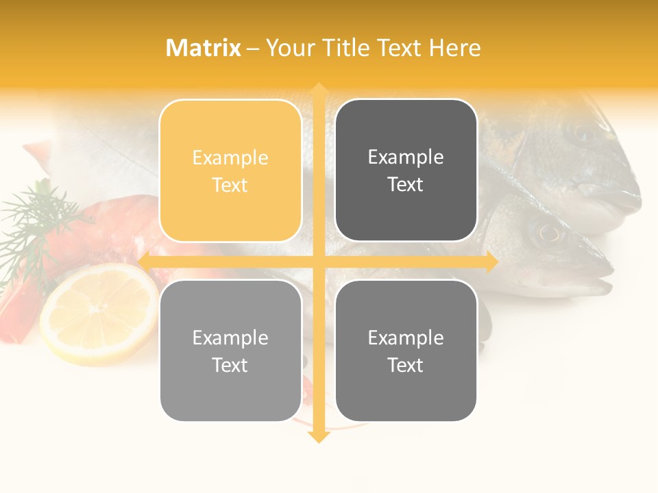 Labrax Seabass Dinner PowerPoint Template