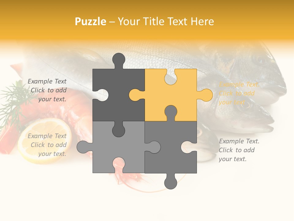 Labrax Seabass Dinner PowerPoint Template