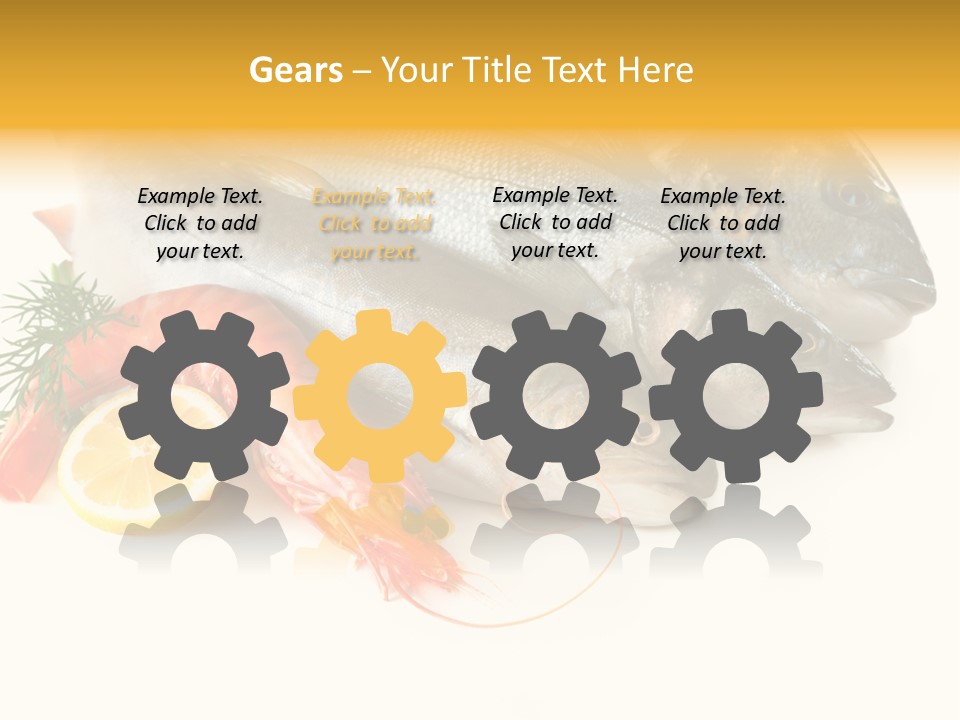 Labrax Seabass Dinner PowerPoint Template