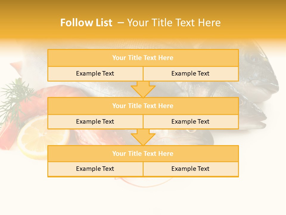 Labrax Seabass Dinner PowerPoint Template