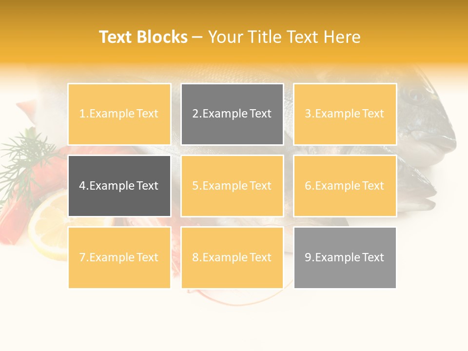 Labrax Seabass Dinner PowerPoint Template