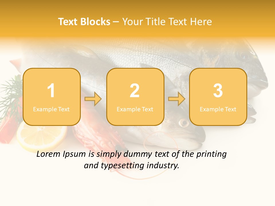 Labrax Seabass Dinner PowerPoint Template