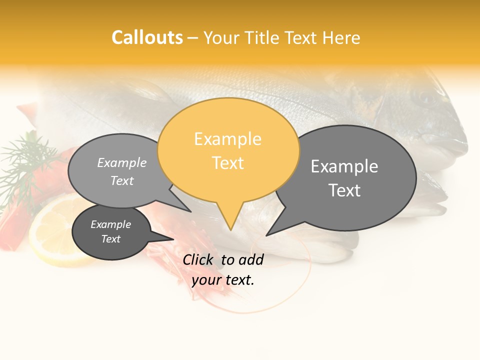 Labrax Seabass Dinner PowerPoint Template