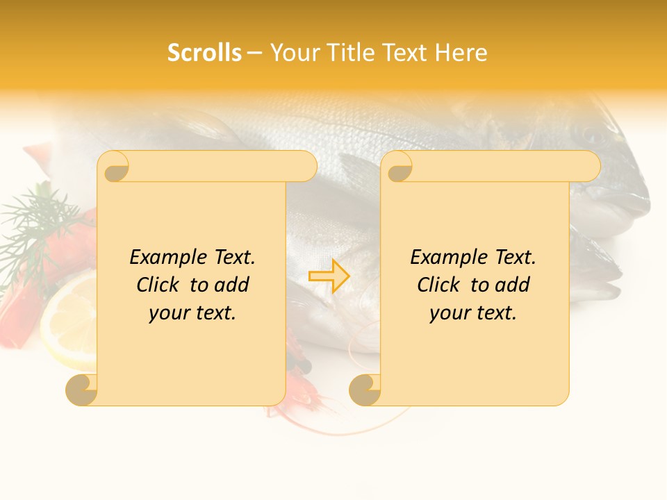 Labrax Seabass Dinner PowerPoint Template