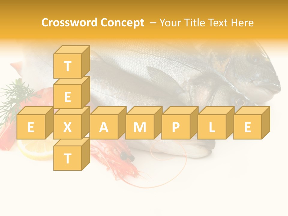 Labrax Seabass Dinner PowerPoint Template