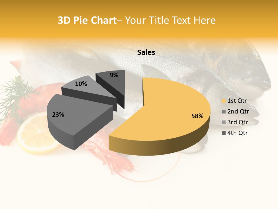 Labrax Seabass Dinner PowerPoint Template