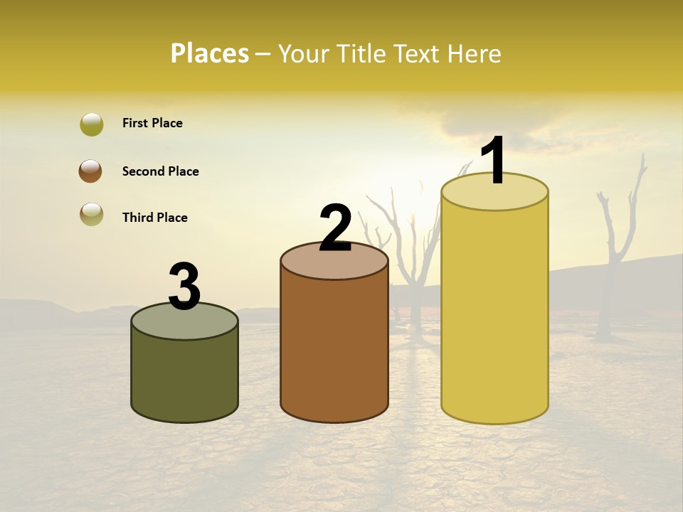 Dune Dark Sunny PowerPoint Template