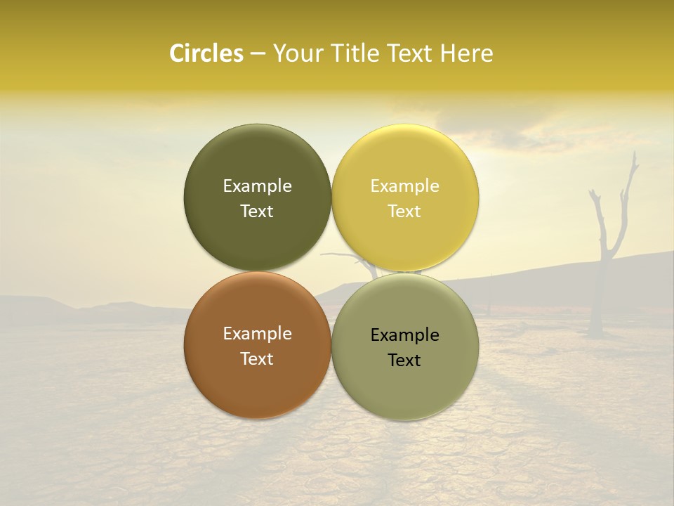 Dune Dark Sunny PowerPoint Template