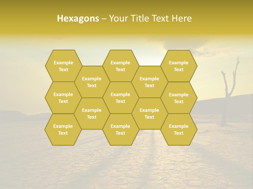 Dune Dark Sunny PowerPoint Template