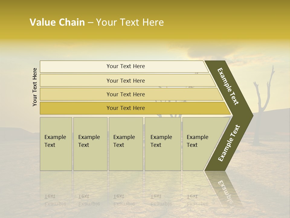 Dune Dark Sunny PowerPoint Template