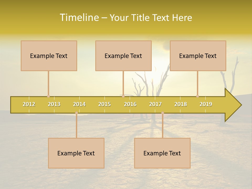 Dune Dark Sunny PowerPoint Template