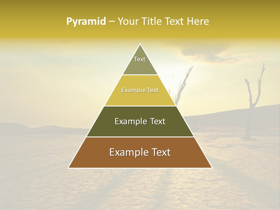 Dune Dark Sunny PowerPoint Template