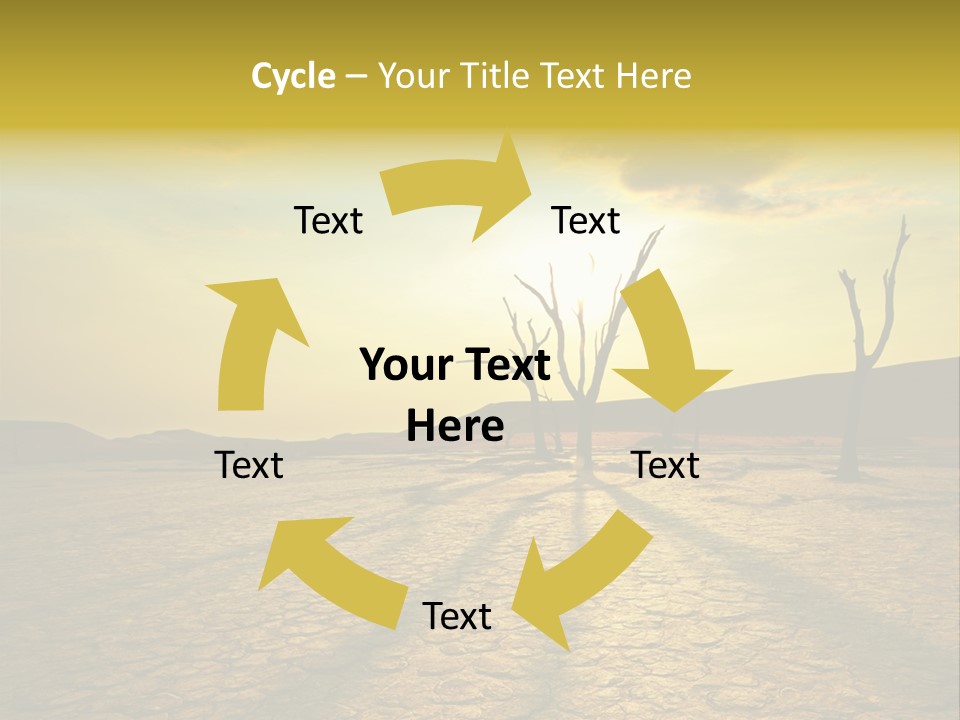 Dune Dark Sunny PowerPoint Template