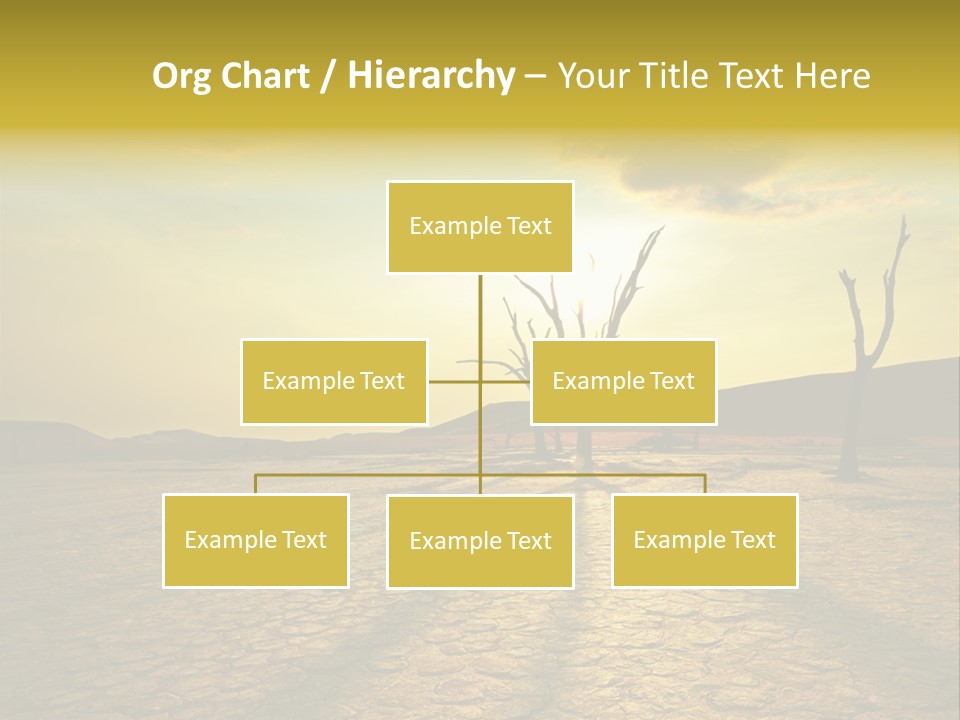 Dune Dark Sunny PowerPoint Template